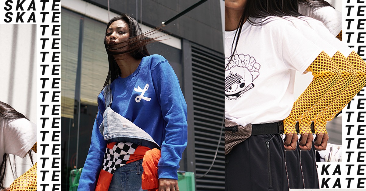 Skater Girl Style Fashion Editorial: "See You Later, Boy"