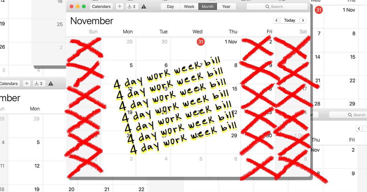 The 4-Day Work Week Bill: What Is It?