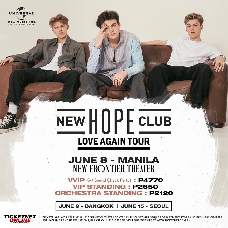 New Hope Club Is Heading Back to Manila