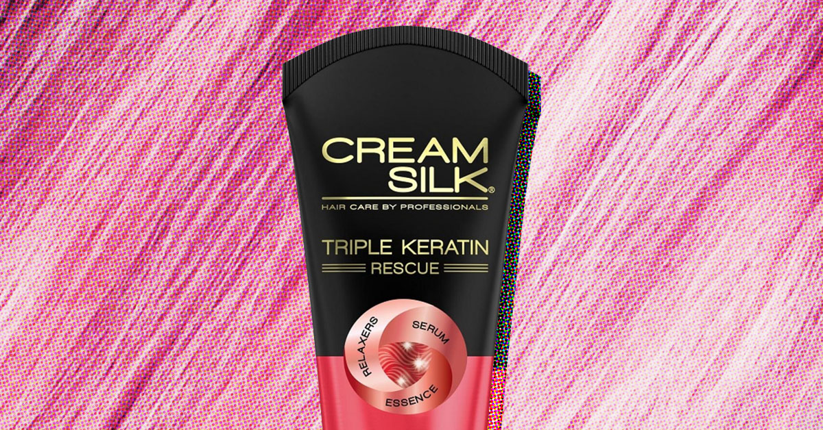 Cream Silk Triple Keratin Rescue Ultimate Color Revive