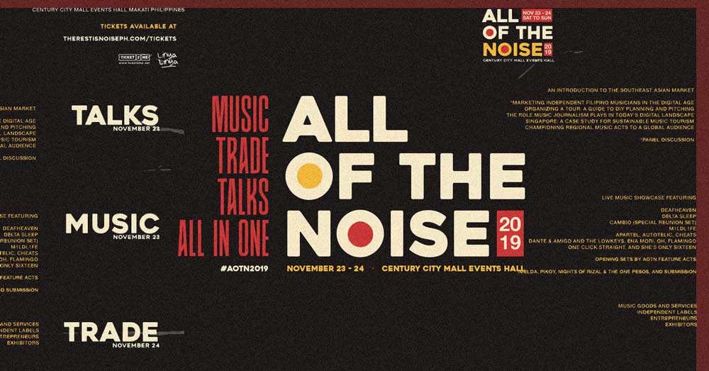 All of the Noise 2019 Schedule: Music, and Then Some