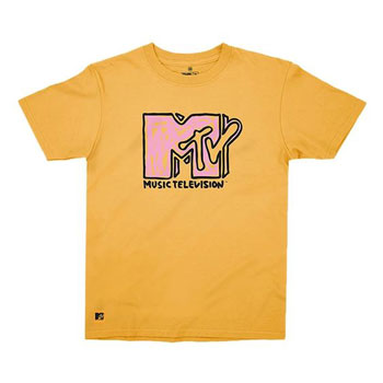 0917 Lifestyle 0917 MTV Logo Scribble Shirt Wonder