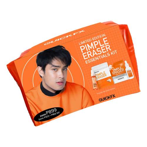 QUICKFX and Donny Pangilinan Release a Pimple Eraser Essentials Kit For Your Acne Concerns
