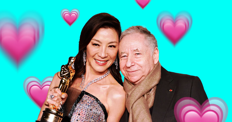 Michelle Yeoh And Jean Todt