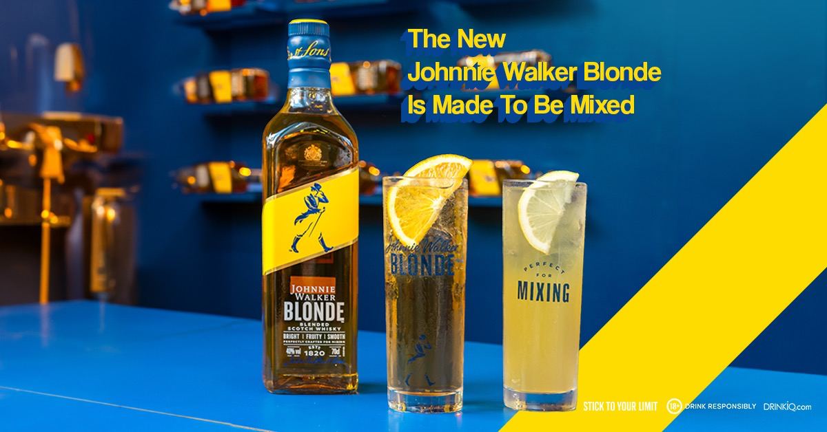 The New Johnnie Walker Blonde Is Made To Be Mixed