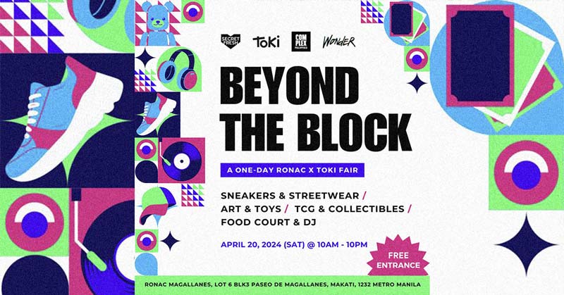 Get Your Hands On The Good Stuff At TOKI’s Beyond The Block Event